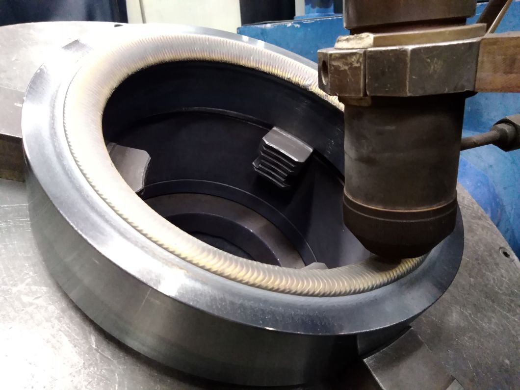 overlay  Stellite 6 - inner edge